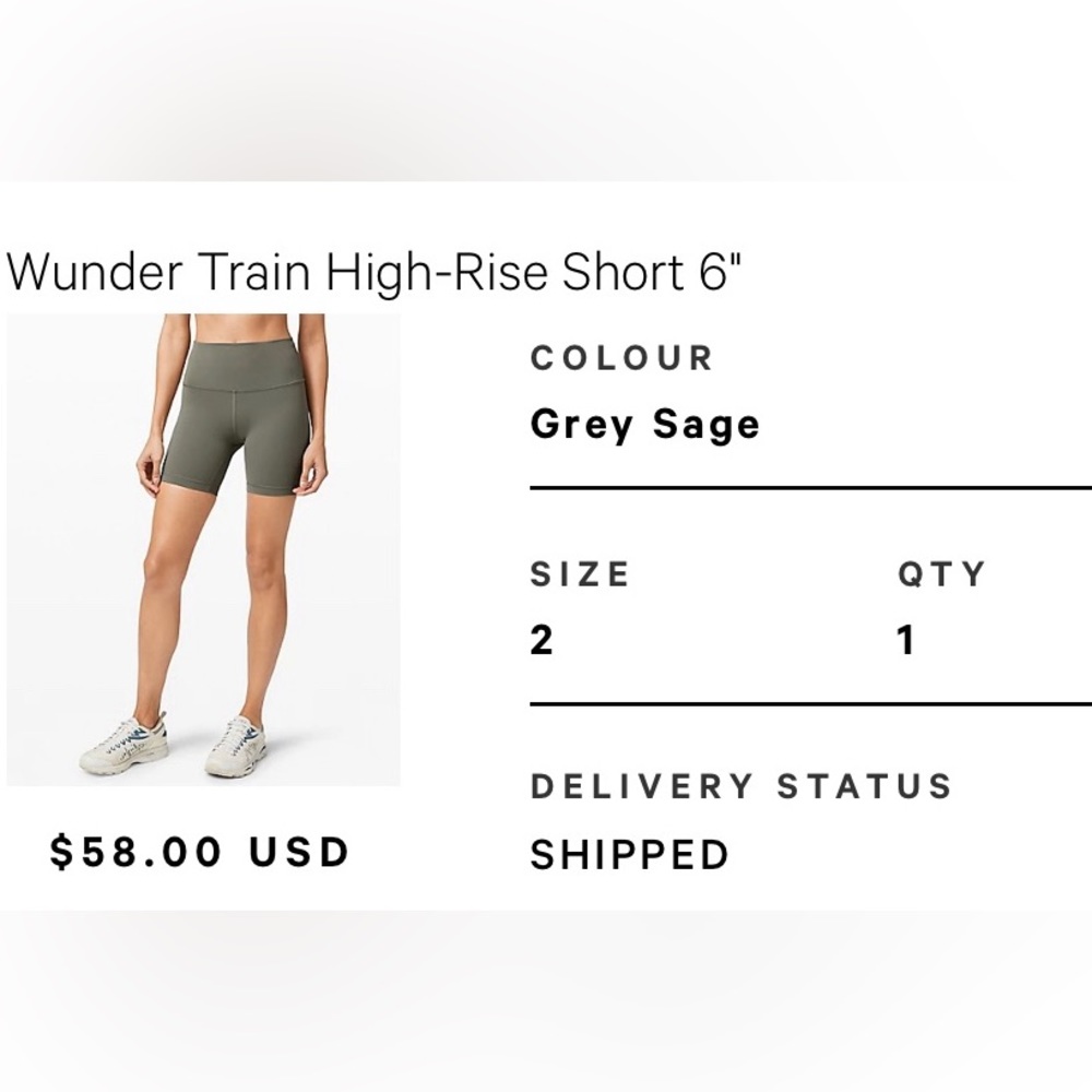 Lululemon Wunder Train Shorts